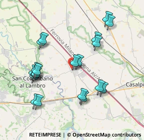 Mappa Via Fratelli Cairoli, 26814 Livraga LO, Italia (4.0425)