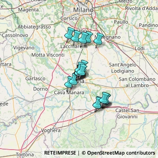 Mappa Via Parco Vecchio, 27100 Pavia PV, Italia (9.662)