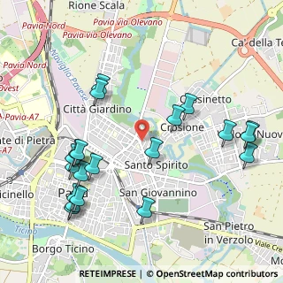 Mappa Via Parco Vecchio, 27100 Pavia PV, Italia (1.191)