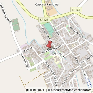 Mappa Via Dante Alighieri, 46, 26814 Livraga, Lodi (Lombardia)