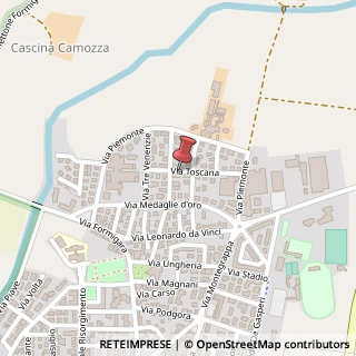 Mappa Via Toscana,  14, 26026 Pizzighettone, Cremona (Lombardia)