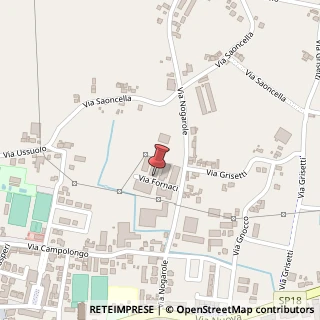 Mappa Via Fornaci, 109, 35040 Casale di Scodosia, Padova (Veneto)
