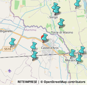 Mappa Castel D'Ario, 46033 Castel D'ario MN, Italia (2.42786)