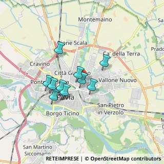 Mappa Via Gaffurio, 27100 Pavia PV, Italia (1.32545)