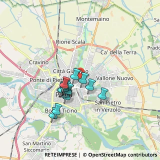 Mappa Via Torquato Tasso, 27100 Pavia PV, Italia (1.38857)