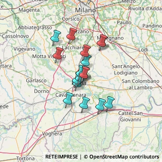 Mappa Via Gaffurio, 27100 Pavia PV, Italia (9.79)