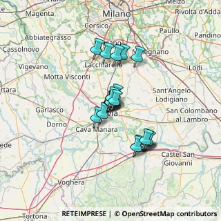Mappa Via Torquato Tasso, 27100 Pavia PV, Italia (9.6575)