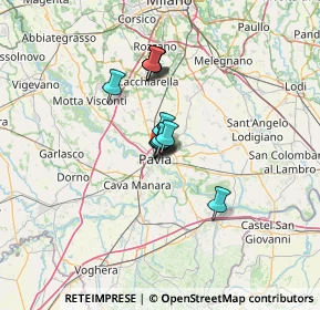 Mappa Viale Torquato Tasso, 27100 Pavia PV, Italia (7.89583)