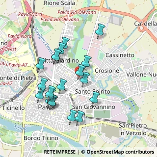 Mappa Via Gaffurio, 27100 Pavia PV, Italia (0.9175)