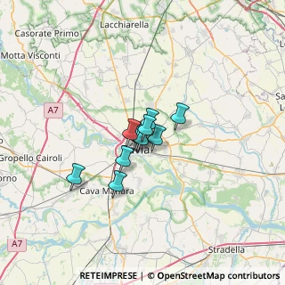 Mappa Via Gaffurio, 27100 Pavia PV, Italia (3.24909)