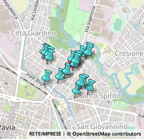 Mappa Viale Torquato Tasso, 27100 Pavia PV, Italia (0.24)