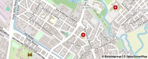 Mappa Pavia