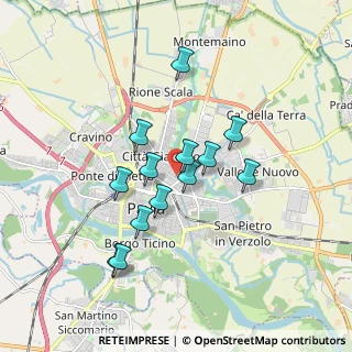 Mappa Via Romano, 27100 Pavia PV, Italia (1.48)