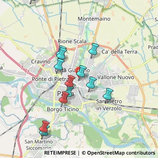 Mappa Via Romano, 27100 Pavia PV, Italia (1.92154)