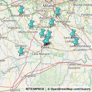 Mappa Via Romano, 27100 Pavia PV, Italia (13.5375)