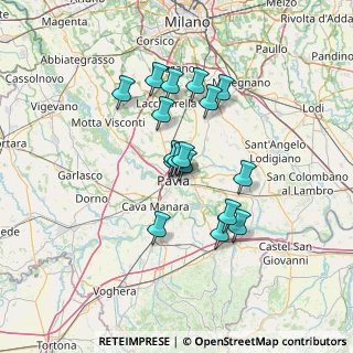 Mappa Via Romano, 27100 Pavia PV, Italia (10.60529)