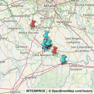 Mappa Via Romano, 27100 Pavia PV, Italia (7.03364)