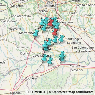 Mappa Via Romano, 27100 Pavia PV, Italia (10.91)