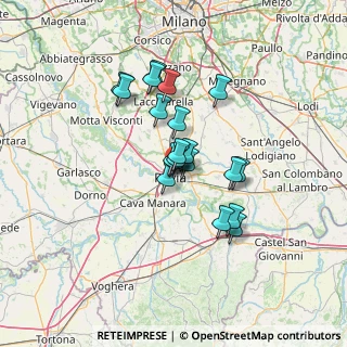 Mappa Via Romano, 27100 Pavia PV, Italia (9.938)