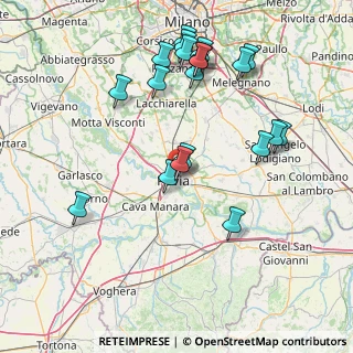 Mappa Via Romano, 27100 Pavia PV, Italia (16.891)