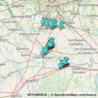 Mappa Via Romano, 27100 Pavia PV, Italia (9.6595)