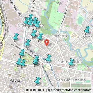 Mappa Via Romano, 27100 Pavia PV, Italia (0.604)
