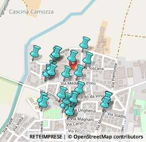 Mappa Via Piemonte, 26026 Pizzighettone CR, Italia (0.20741)