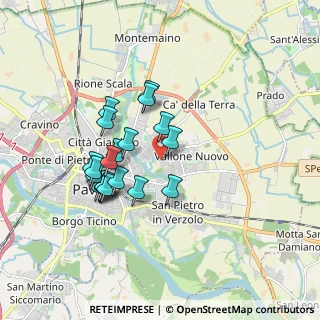 Mappa Via Bobbio, 27100 Pavia PV, Italia (1.553)