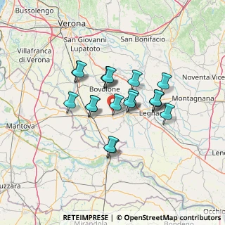 Mappa Via Malcanton, 37050 Cerea VR, Italia (10.0475)