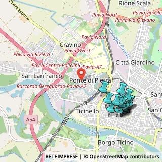 Mappa Via Maria Cozzi, 27100 Pavia PV, Italia (1.3025)