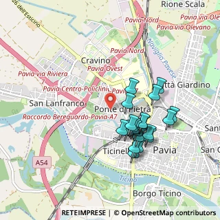 Mappa Via Maria Cozzi, 27100 Pavia PV, Italia (0.829)