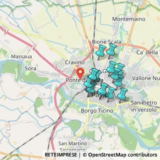 Mappa Via Maria Cozzi, 27100 Pavia PV, Italia (1.43)