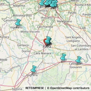 Mappa Via Maria Cozzi, 27100 Pavia PV, Italia (22.1245)