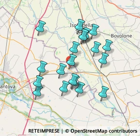 Mappa Via dell'Unicef, 46033 Castel D'ario MN, Italia (6.5155)