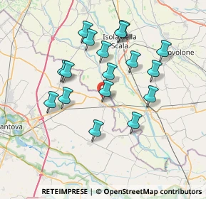 Mappa Via dell'Unicef, 46033 Castel D'ario MN, Italia (6.74059)