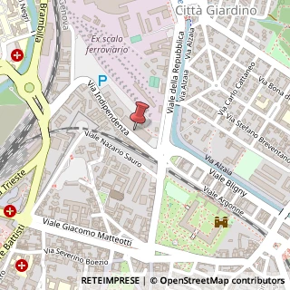 Mappa Via Indipendenza, 3, 27100 Pavia, Pavia (Lombardia)