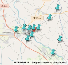 Mappa Via del Lavoro, 37045 Legnago VR, Italia (3.48)