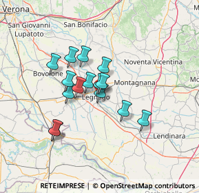 Mappa Via del Lavoro, 37045 Legnago VR, Italia (10.13267)