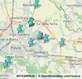 Mappa Via Bergamo, 27100 Pavia PV, Italia (2.06636)