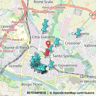 Mappa Via Stefano Breventano, 27100 Pavia PV, Italia (0.983)