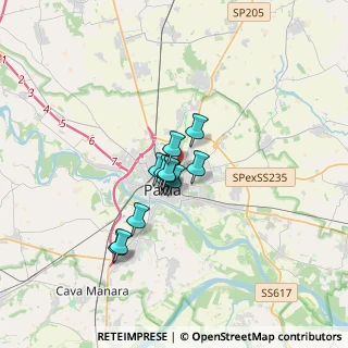 Mappa Via Stefano Breventano, 27100 Pavia PV, Italia (2.03083)