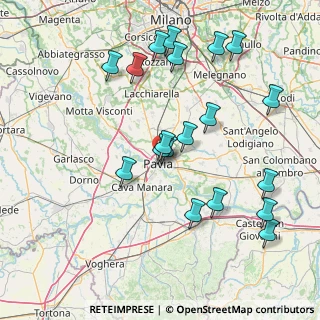 Mappa Via Stefano Breventano, 27100 Pavia PV, Italia (16.64947)