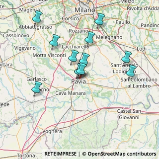 Mappa Via Stefano Breventano, 27100 Pavia PV, Italia (13.50333)