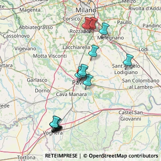 Mappa Via Stefano Breventano, 27100 Pavia PV, Italia (17.58941)