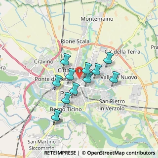 Mappa Via Stefano Breventano, 27100 Pavia PV, Italia (1.40917)