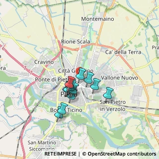 Mappa Via Stefano Breventano, 27100 Pavia PV, Italia (1.275)