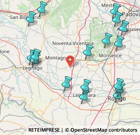 Mappa 35040 Megliadino San Vitale PD, Italia (20.28444)