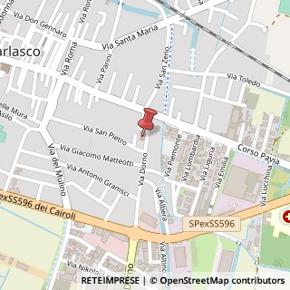 Mappa Via Dorno, 10, 27026 Garlasco, Pavia (Lombardia)