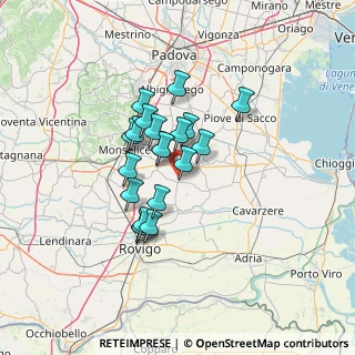 Mappa Via Giacomo Leopardi, 35023 Bagnoli di Sopra PD, Italia (9.916)