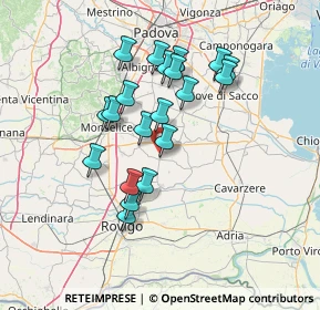 Mappa Via Giacomo Leopardi, 35023 Bagnoli di Sopra PD, Italia (12.331)